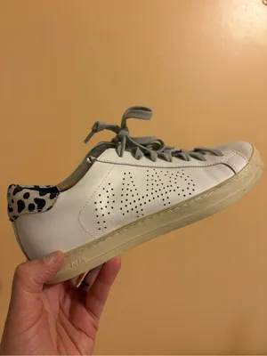 P448 John White Leopard Print Sneakers thumbnail 11