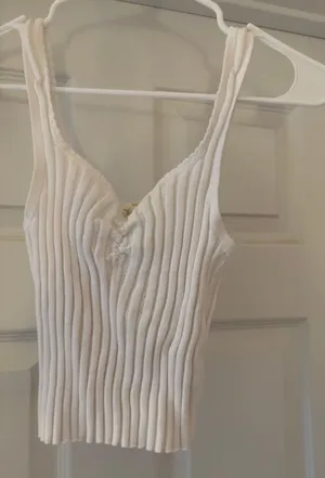 PacSun white cami thumbnail 1