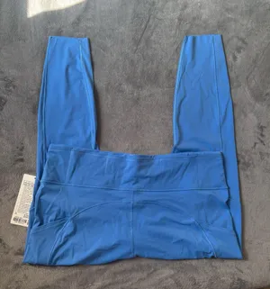 Lululemon Fast Free HR Tight Reflective 28" Blue Nile Size 20 thumbnail 1