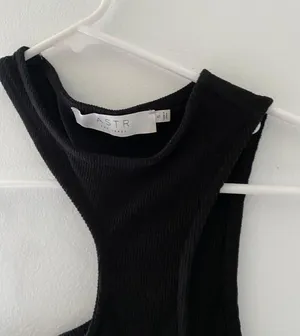 the label black cut out bodysuit thumbnail 2