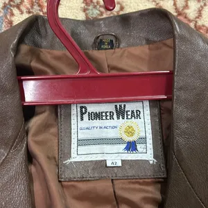 Vintage Pioneer Wear leather jacket thumbnail 2