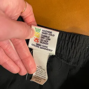 Vintage 90s Prince Black Mini Tennis Skirt 🔥 thumbnail 5