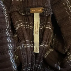 Free people brown snow bunny off the shoulder top M thumbnail 8
