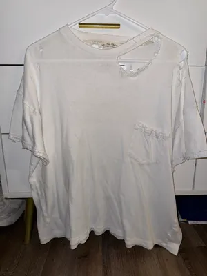 Oversized White Tee thumbnail 2