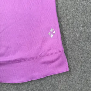 Jofit Wide Strap Active Top Women's Small Crossover Back Purple Green Shelf Bra thumbnail 2