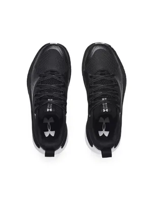 Women’s Under Armour UA HOVR Ascent Basketball Shoes 9 Black White 3025680 001 thumbnail 4