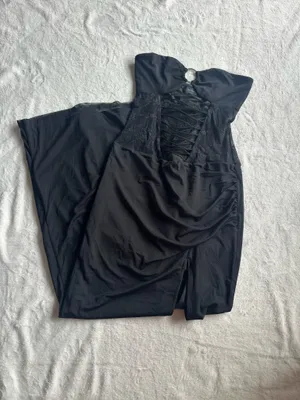 Outcast Clothing Riana Maxi Dress Black thumbnail 6