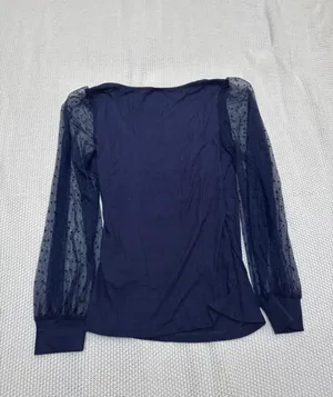 Long sleeve top Blue thumbnail 4