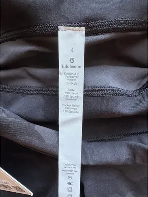 Lululemon Swift Speed With Pockets High Rise 28” Heritage Camo Black Size 4 NWT thumbnail 6