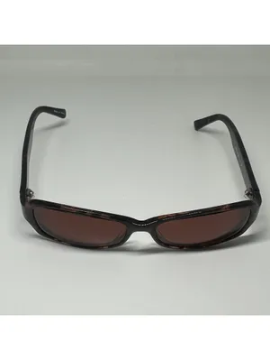 Lido West Babe Tortoise Shell Rectangular Prescription Sunglasses Frames Brown thumbnail 3
