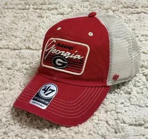 New 47 Brand Georgia Bulldogs Patch Cleanup Hat thumbnail 1