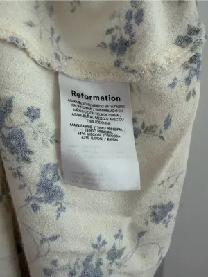 Reformation Saskia Mini Dress thumbnail 4