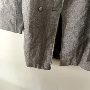 New York‎ & Co gray peacoat comfortable warm winter fall style pockets double Size 2 thumbnail 6