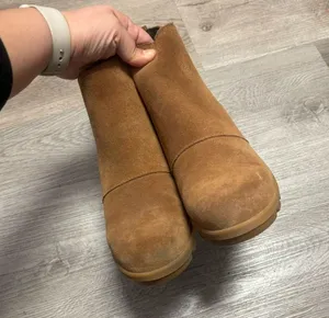 JOAN OF ARCTIC II WEDGE CHELSEA SNOW BOOT Size 10 color: COGNAC thumbnail 8