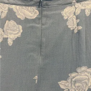 NWT Sadie & Sage Light Blue Faux Wrap Skirt thumbnail 6