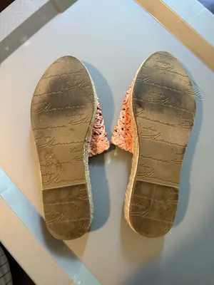 Vintage Havana fifi raffia espadrilles pink thumbnail 3