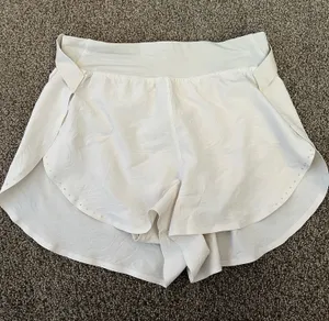 Lululemon Fast and Free High-Rise Short 2" *Airflow in Sense Emboss Mini Bone 4 thumbnail 1