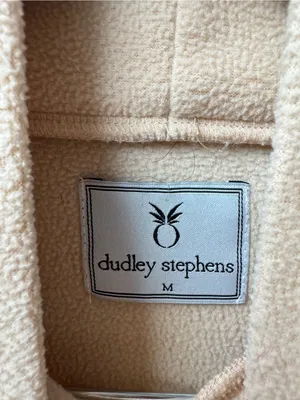 Dudley Stephens Cobble Hill Tunic Turtleneck Vello Fleece Beige Medium thumbnail 5