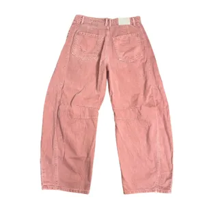 We The Free Barrel Jeans Women 27 Pink Excellent Curved Leg Cotton OB1203875 thumbnail 6