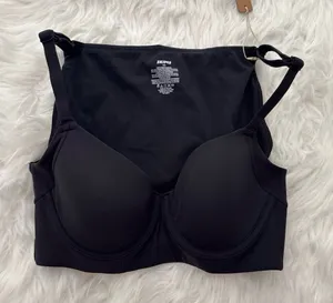 Skims Fits Everybody Back Smoothing Full Coverage Bra Onyx Size 32A thumbnail 1