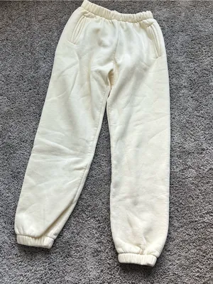 Everyday Cream Fleece Jogger Sweatpants thumbnail 3