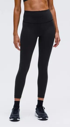 NEW lululemon Wunder Train High-Rise Tight 25" Black Size 8 NWT thumbnail 1