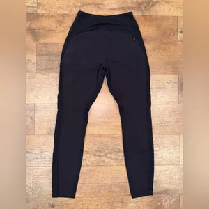 Athleta Highline Hybrid Ankle Pants Women's Activewear Black Leggings thumbnail 7
