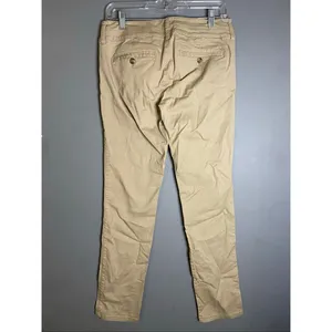 American Eagle Brown Kakhi Skinny Stretch Pants Size 4 NWOT thumbnail 4