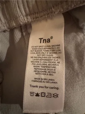TNA Cozy Fleece Shorts Gray Size M EUC thumbnail 4