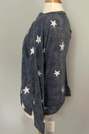 143 Story By Lineup Blue Star Pullover Sweatshirt thumbnail 8