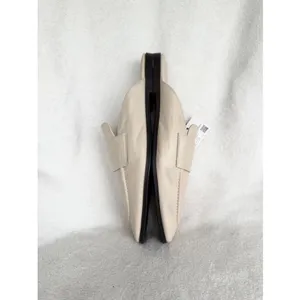 ZARA Women’s Slides Mules Slip Ons Loafers Open Back Sz 38 7.5 Tan shoes thumbnail 6
