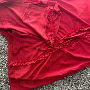 Peppermayo Red Open Cut Mini Dress thumbnail 6