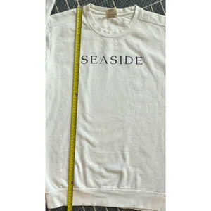 Comfort Colors Seaside Sweatshirt The New Town The Old Ways Coastal Prep White S thumbnail 3