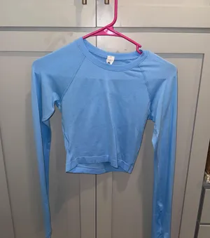Lululemon Blue Long Sleeve Swiftly thumbnail 1