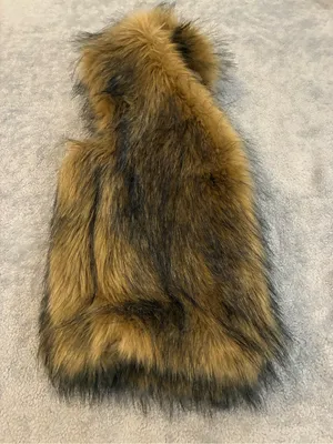 Women’s Forever 21 Faux Fur Vest in Brown - Stylish Layering Size Large thumbnail 7