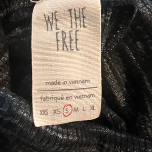 We The Free Free People Space Dye Turtleneck Mini Dress Split Back Black Grey S thumbnail 4