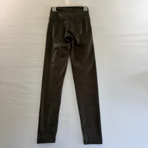 OFFLINE by Aerie Crackle Metallic High Waisted Leggings Olive Green‎ XS thumbnail 10