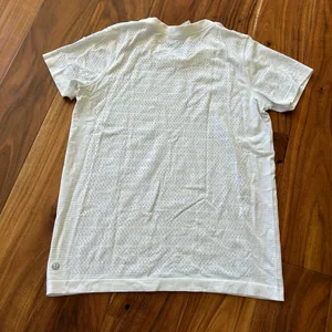 Lululemon Breeze By Short Sleeve Top in White thumbnail 5