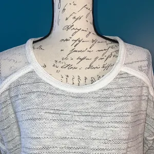 Roxy Woven Crewneck Sweater, Large thumbnail 2