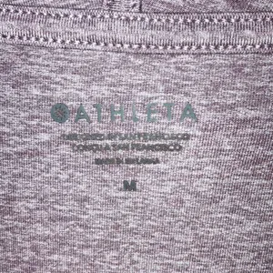 Athleta uptempo hoodie sweatshirt Size Medium mauve Gorpcore Lounge Activewear thumbnail 6