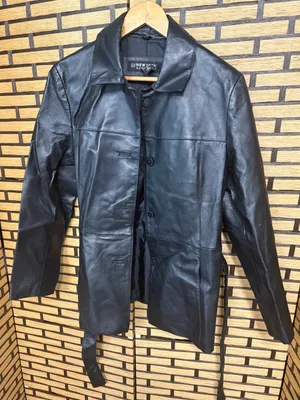 New York &‎ Company Black Leather Jacket Size Medium thumbnail 1