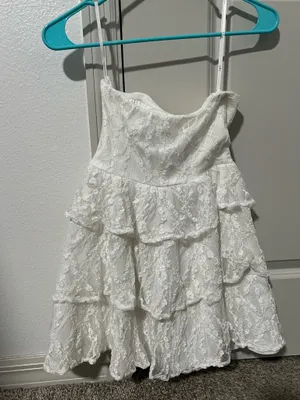 Lulus Lace Dress Strapless thumbnail 2