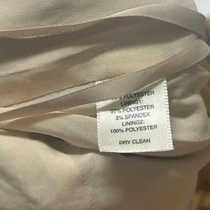 White House Black Market Tan Lace‎ Dress Size 6 thumbnail 8