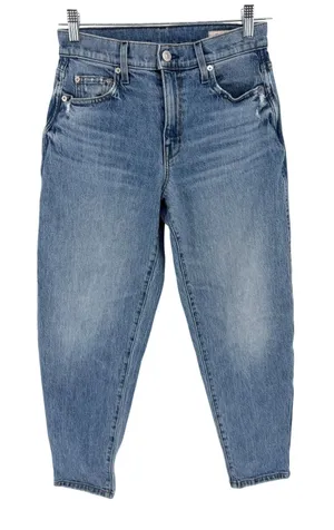 AYR The Couch Slouch Jeans 24S Medium Wash High Rise Relaxed Tapered 90s Denim thumbnail 1