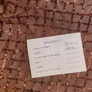 NWT!! Anthropologie PILCRO Turtleneck Sequin Top Shirt Bronze Party Glam X-Small thumbnail 15