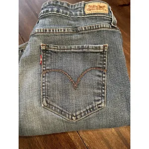 Levi's Mid Rise Skinny Jeans‎ Blue Denim 14m thumbnail 5