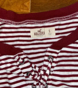 Hollister Stripped Long sleeve Top thumbnail 2