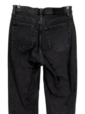 Abercrombie Fitch Dad High Rise Jeans Crossover V Waist Size 25 thumbnail 7