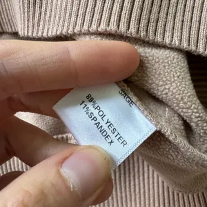 Sage Ribbed Trim Quarter Zip Sweatshirt thumbnail 6