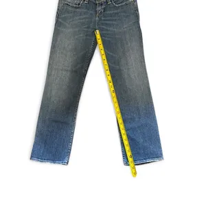 Y2K Abercrombie & Fitch Women's Low Rise Bootcut Jeans Size 0 Medium Wash thumbnail 4